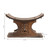 Vintage African Ashanti Ceremonial Stool Weathered Natural (Approx. 20" wide, 10" deep, 10-13" high)