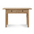 51" Rustic Elmwood Console with Two Drawers Weathered Natural