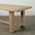 Amalfi 7' Long Dining Table Weathered Natural 86x35x31H