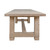 Amalfi 7' Long Dining Table Weathered Natural 86x35x31H Amalfi 7' Long Dining Table Weathered Natural 86x35x31H