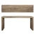 Vintage Waterfall Console Table Weathered Natural Approx.6-6.5ft long