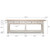 Amalfi Two Tones Console Table 6 Drawers Distressed White 110x19x35H Amalfi Two Tones Console Table 6 Drawers Distressed White 110x19x35H