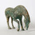 Bronze Green Drinking Horse (Vintage style, color vary) 15.7X4.7X8.6H