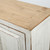 Amalfi Two Tones Sideboard 6 Doors Distressed White 110x18x36H Amalfi Two Tones Sideboard 6 Doors Distressed White 110x18x36H