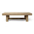 Capri Heritage Split-top Coffee Table 64x37x18H