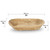 Approx 24" Long Oval Antique Wooden Tray Weathered Natural (size and finish vary)