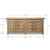 Amalfi Patrician Sideboard  Weathered Natural 91x19x37H