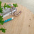 Two tones mushroom coffee table 42X42X16.5H, solid pine wood.