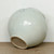 11" Vintage Style Blue and White Round Vase with Floral Print