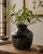 12" Vintage Rice Wine Pot Black Glazed Vintage (Size vary)