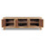 Capri Media Cabinet 6 Doors Weathered Natural Pine 87x16x28H