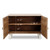 Tempo Entryway Cabinet Weathered Natural with Metal Legs 46x20x32H