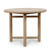 Capri Round Side Table Weathered Natural 31x31x24H