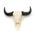 Approx. 20" High Genuine Bull Skull with Carving (size vary)