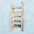 79" Bleached Teak Wood Ladder (Size Vary approx 30x2x79H) 79" Bleached Teak Wood Ladder (Size Vary approx 30x2x79H)