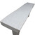 Capri Rustic Live Edge Console Table Distressed White Approx. 88X20X33H (one-of-a-kind tabletop size vary)