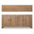 Capri sideboard with 4 doors weathered pinewood 86.6x18.9x39.8H