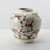 Amalfi Double Glazed Apple-Shaped Vase Large with Flower Motif 13x13x13.6H
