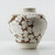 Amalfi Double Glazed Taper Down Vase with Flower Motif 12x12x12.6H