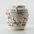 Amalfi Double Glazed Vase Large Opening with Flower Motif 10x10x10H