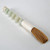 Approx.14" Carved 5 Neutral Jade Beads Calligraphy Brush Approx.14" Carved 5 Neutral Jade Beads Calligraphy Brush