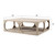 Ming Arch Coffee Table Square 50x50 Weathered Whitewash  Ming Arch Coffee Table Square 50x50 Weathered Whitewash