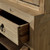 Approx. 89" High 4 Door Glass Display Cabinet Weathered Natural Pine PRE-ORDER ONLY(Minim 2)