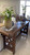 Antique Console Table  Walnut wood 94x21x32H Antique Console Table  Walnut wood 94x21x32H