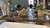Antique Console Table  Walnut wood 94x21x32H Antique Console Table  Walnut wood 94x21x32H