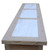 Amalfi Marble Top Console Weathered Natural 83x20x34H Amalfi Marble Top Console Weathered Natural 83x20x34H