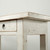 Amalfi Marble Top Console Distressed White 83x20x34H