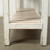 Amalfi Marble Top Console Distressed White 83x20x34H