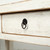 Amalfi Marble Top Console Distressed White 83x20x34H