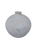 Approx. 10" High Terracota Vase Round Off White