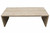 94 Inches Waterfall Dining Table Reclaimed Pinewood Whitewash