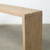 72 Inches Waterfall Console Table Reclaimed Pinewood Whitewash