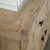 68" Long Three Drawers Sideboard Weathered Neutral