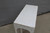 31" Long Ming Arch Console Table Distressed White
