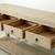 120" Long Capri Console Table 6 Drawers Weathered Natural