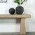 Approx. 88" Long Elba Primitive Console Table Weathered Natural