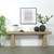Approx. 88" Long Elba Primitive Console Table Weathered Natural