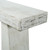 Approx. 88" Long Elba Primitive Console Table Distressed White