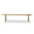 Vintage noodle bench approx. 6-7ft long weathered natural (Size and finish vary)