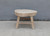 28 Inches Wide Live Edge Rustic Elmwood Side Table Neutral Wood Tone 