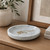 Black and White Marble Round Plate 14x14x2.6H