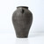 Approx. 12"H Charcoal Gray Vase with Two Handles (4.3" opening)