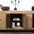 110 Inches Long 8 Doors Sideboard Weathered Natural Pine110x18x35.8H