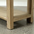 90" Long Console Table with 4 Drawers Weathered Natural
