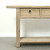 90" Long Console Table with 4 Drawers Weathered Natural
