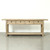 90" Long Console Table with 4 Drawers Weathered Natural